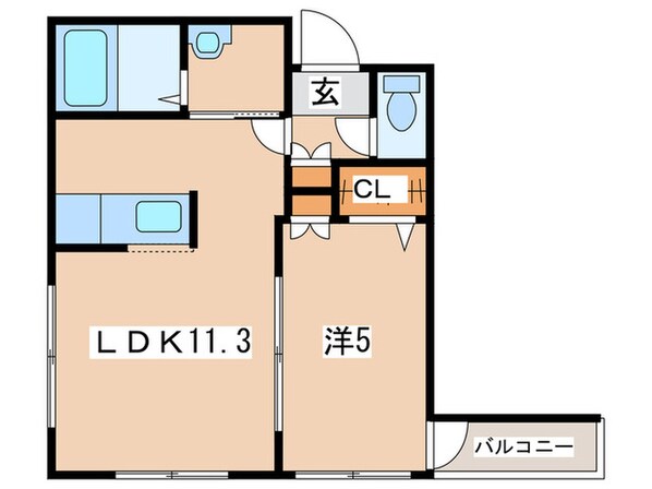 Millefeuilleの物件間取画像